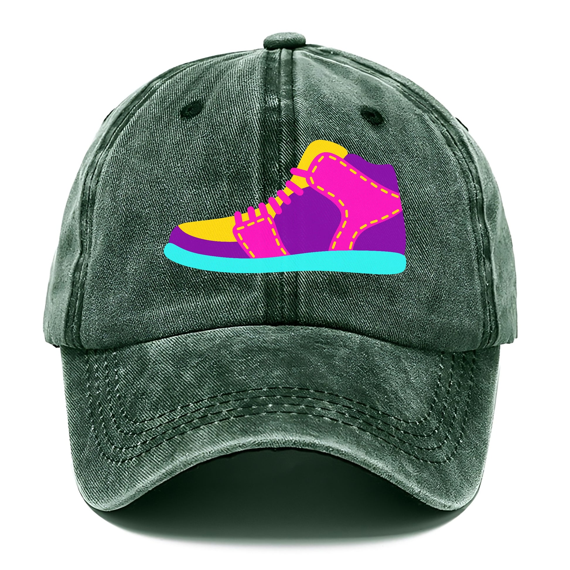 Retro 80s Basketball_Shoe Hat