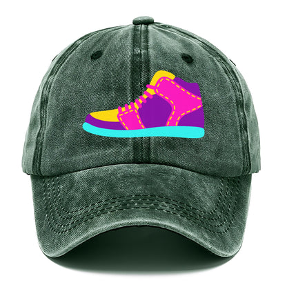 Retro 80s Basketball_Shoe Hat