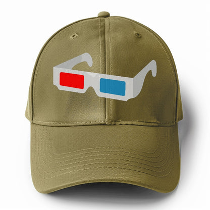 Retro 80s 3D Glasses Hat