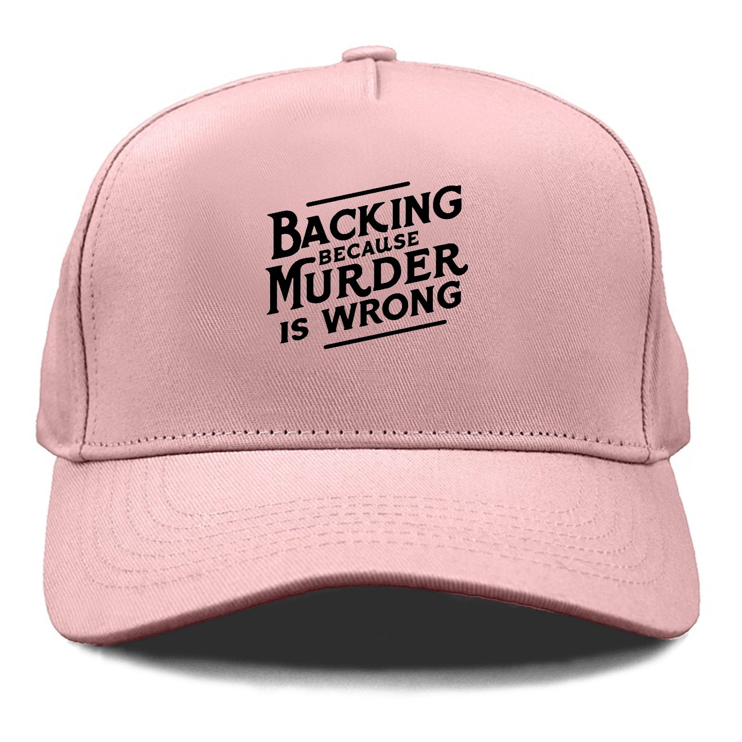 backing because murder is wrong Hat