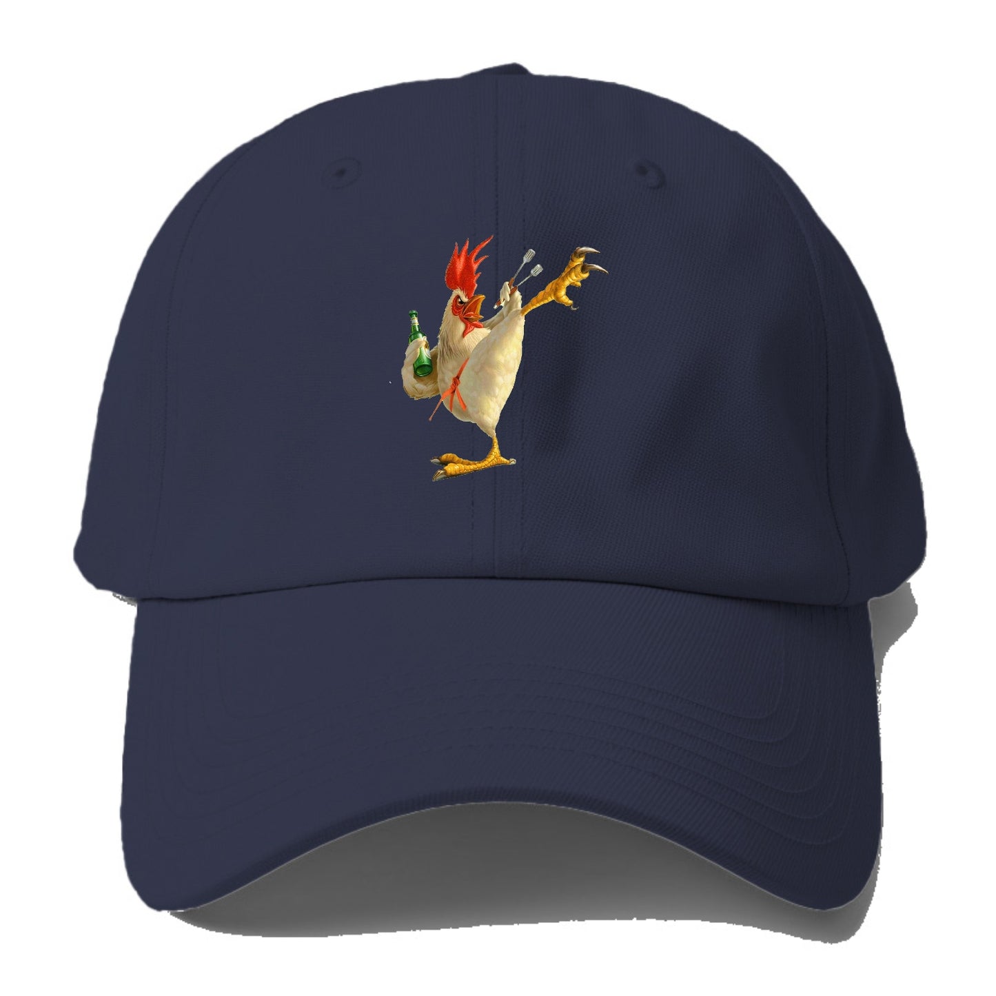 Crazy Rooster Fantasy Art Hat