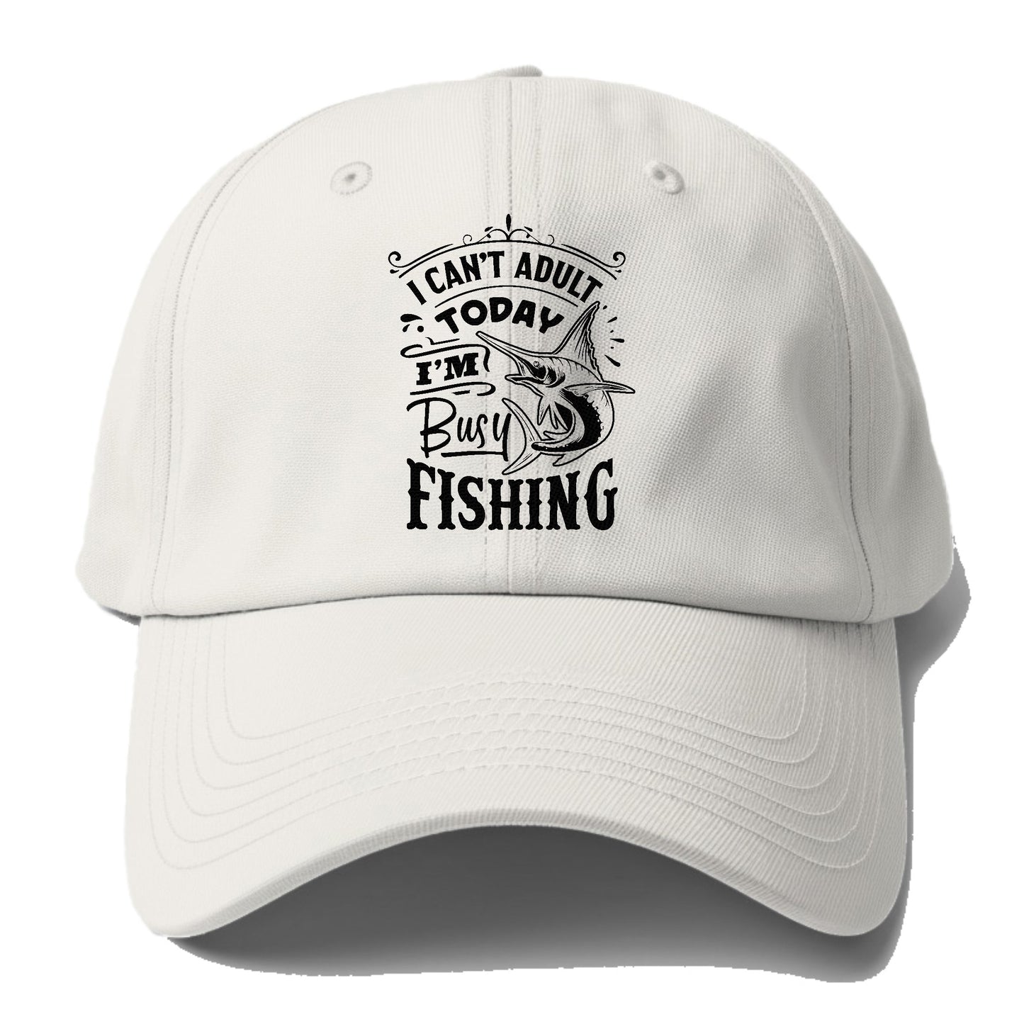 I cant adult today i'm busy fishing Hat