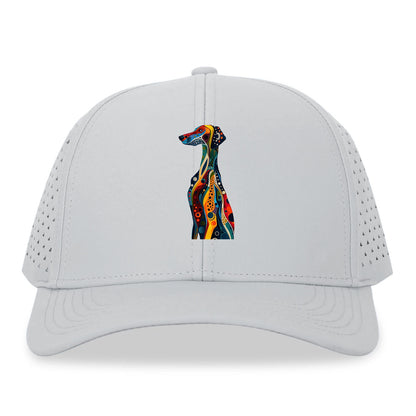 Vibrant Canine Elegance Hat