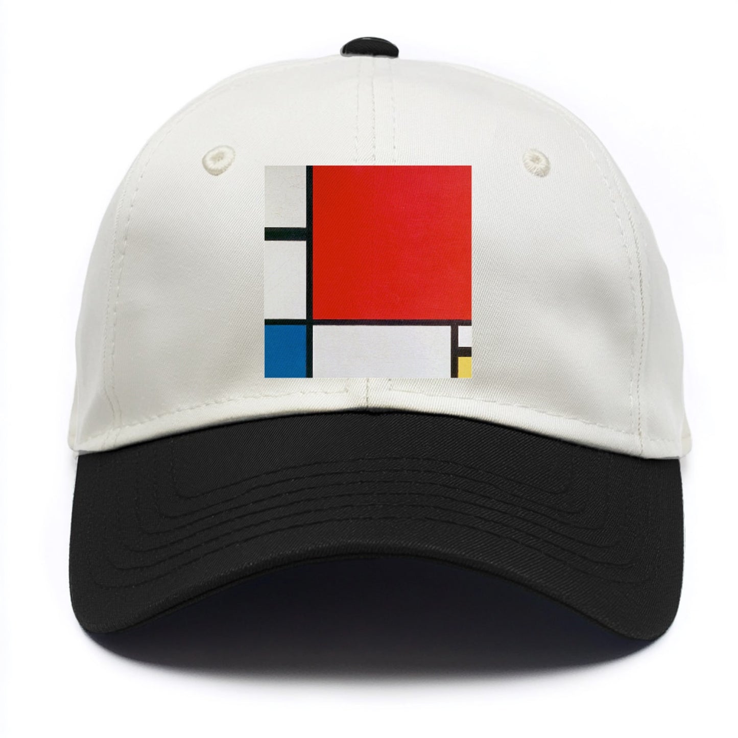 Composition with Red Blue and Yellow Hat