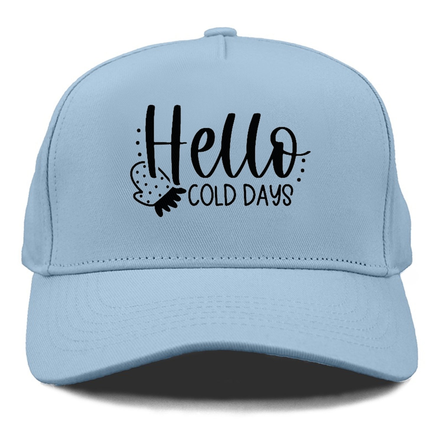 hello cold days Hat