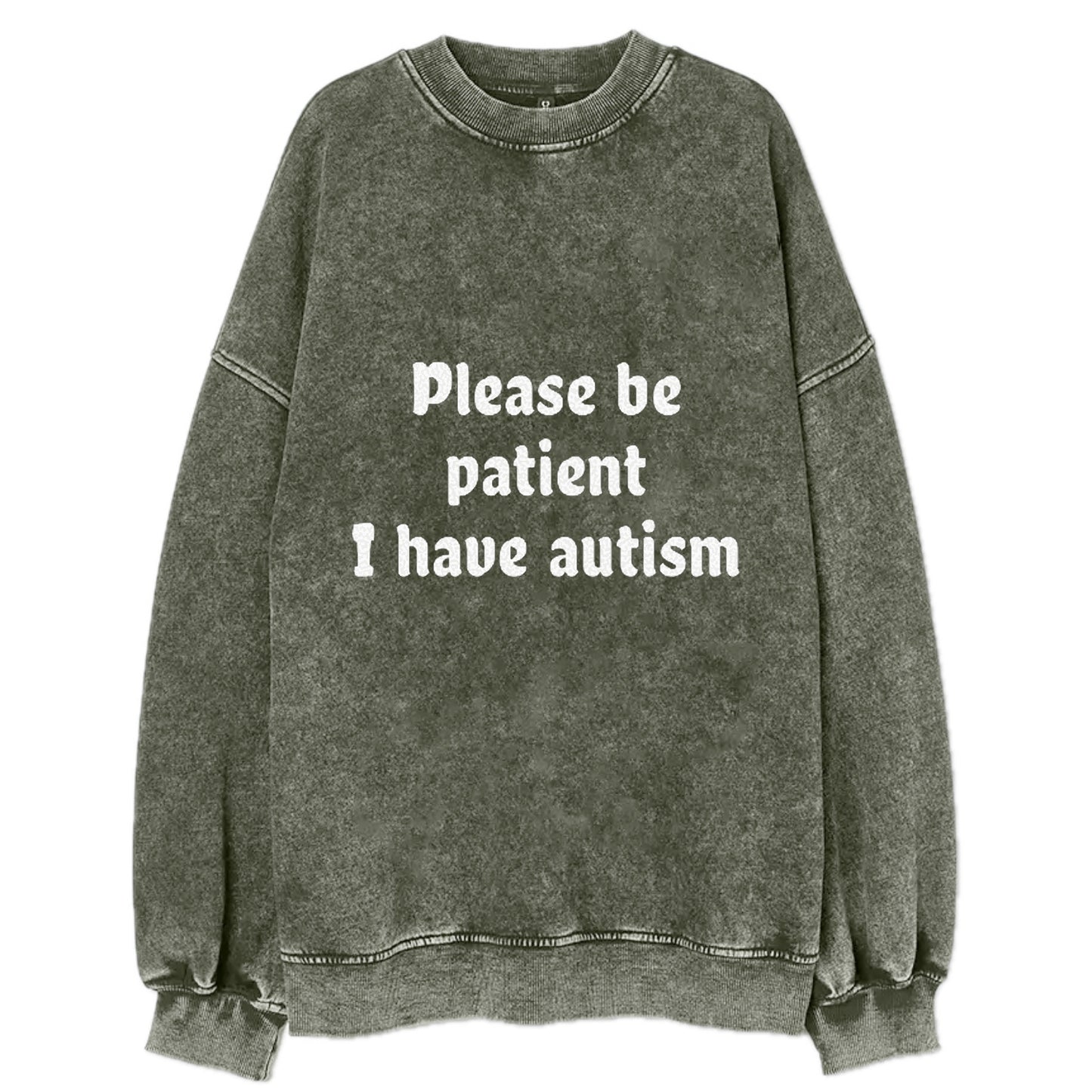 please be patient i have autism Hat