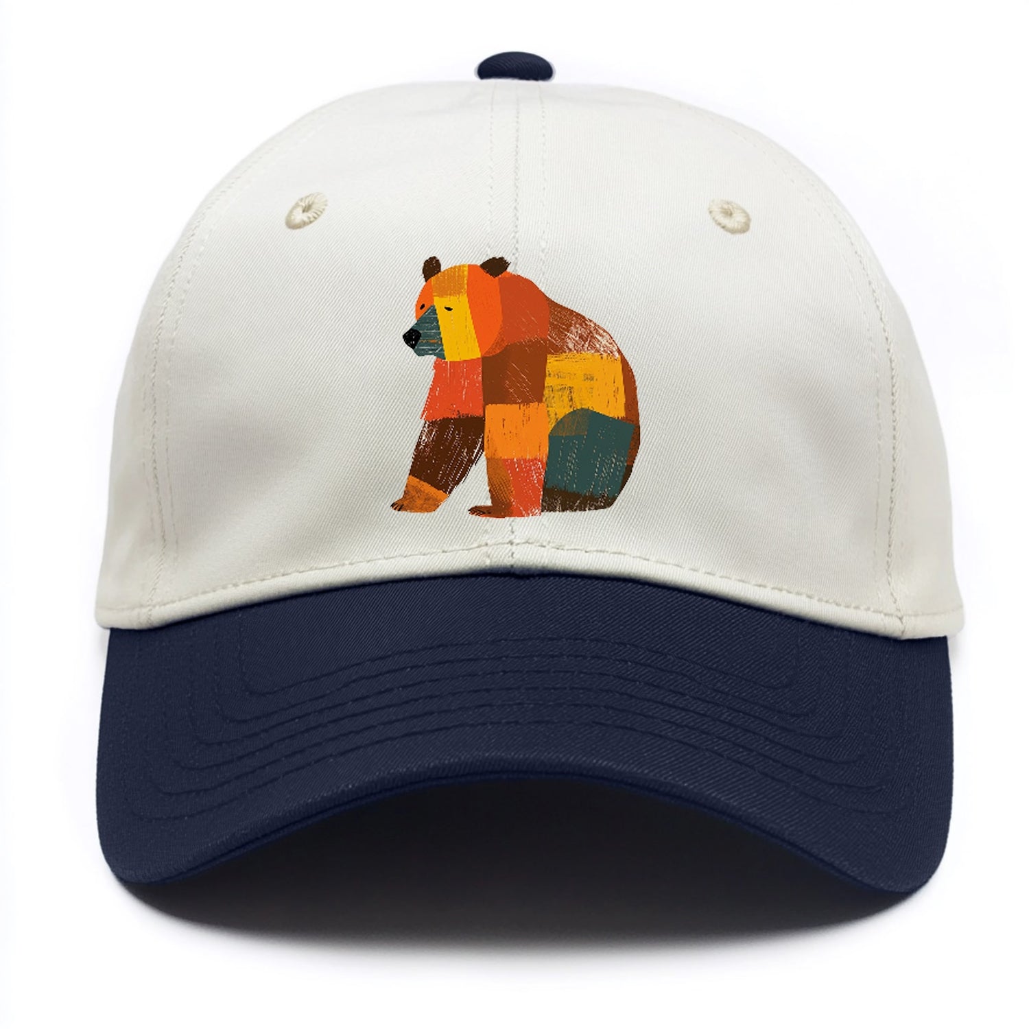 Patchwork Bear Hat