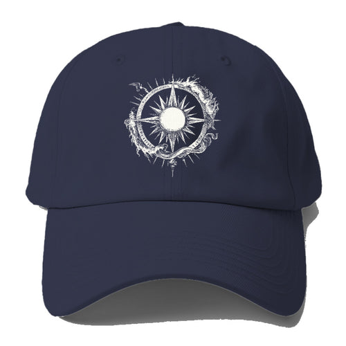 Elemental Compass Baseball Cap For Big Heads