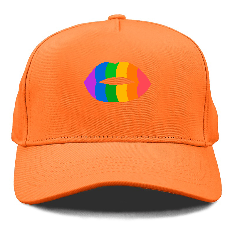 rainbow kiss Hat