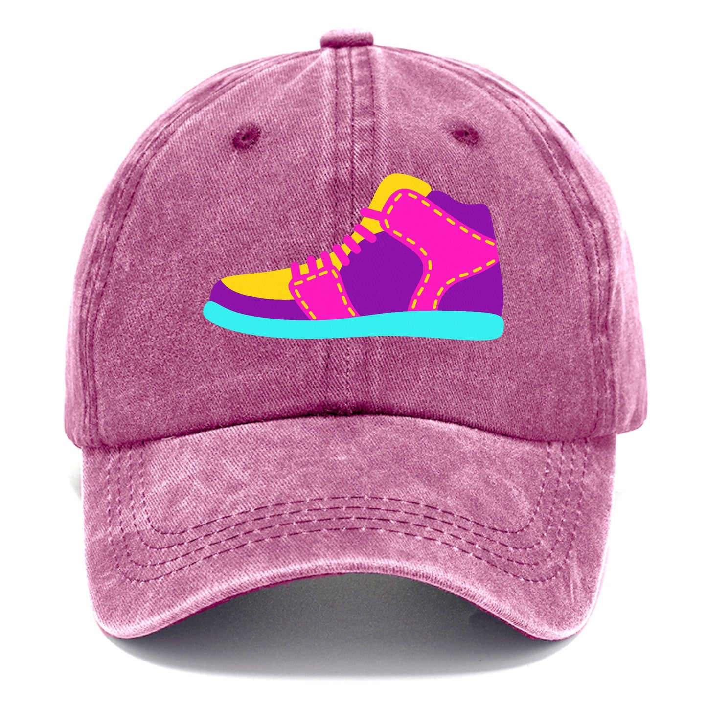 Retro 80s Basketball_Shoe Hat