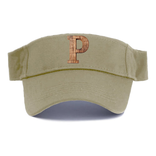 Letter P Visor