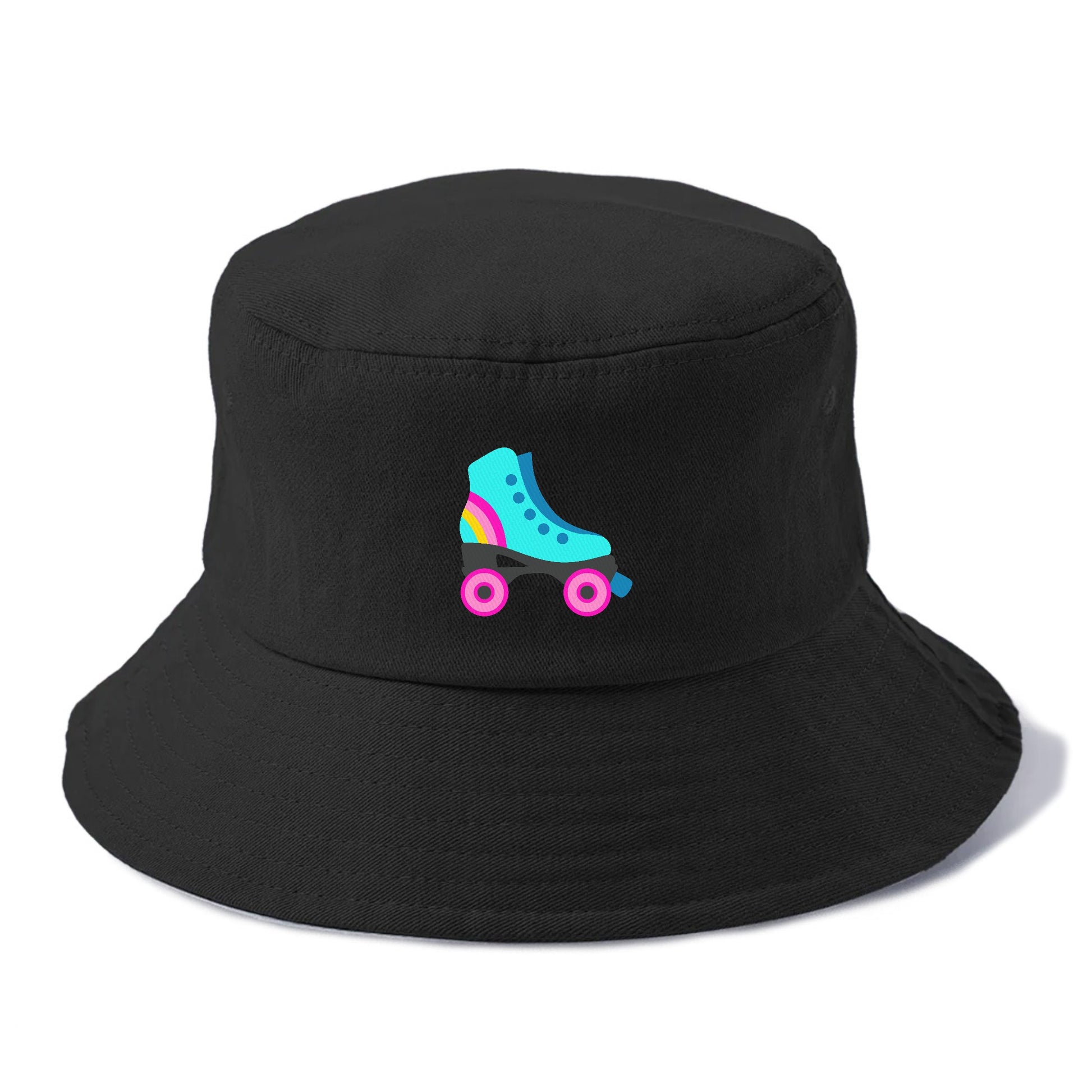 Retro 80s Roller Skate Blue Hat