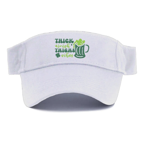 Thick Thighs Irish Vibes Beer Visor