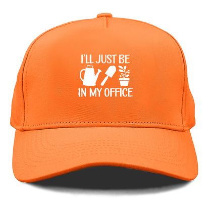 i'll just be in my office Hat