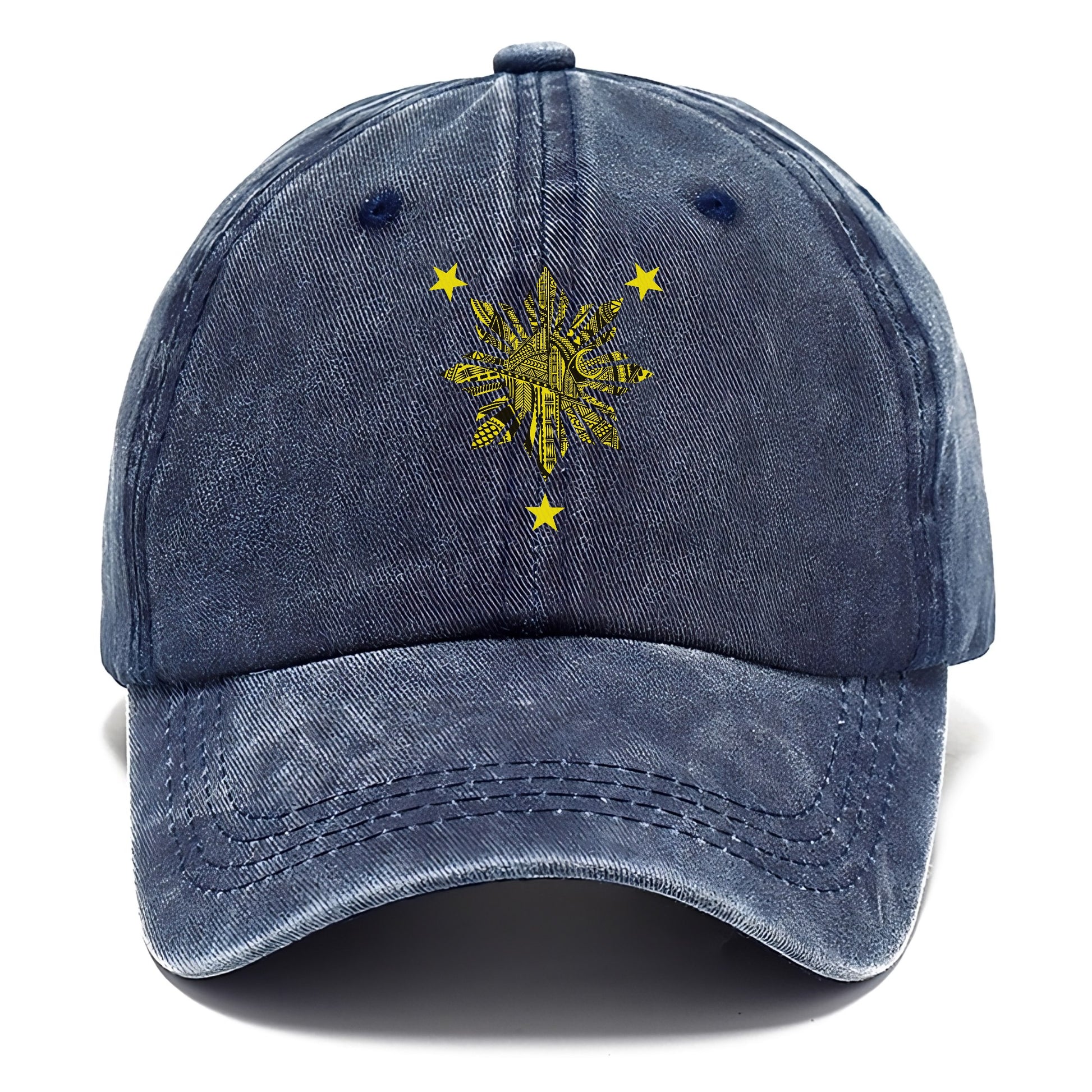 Filipino Cultural Sun Motif Hat