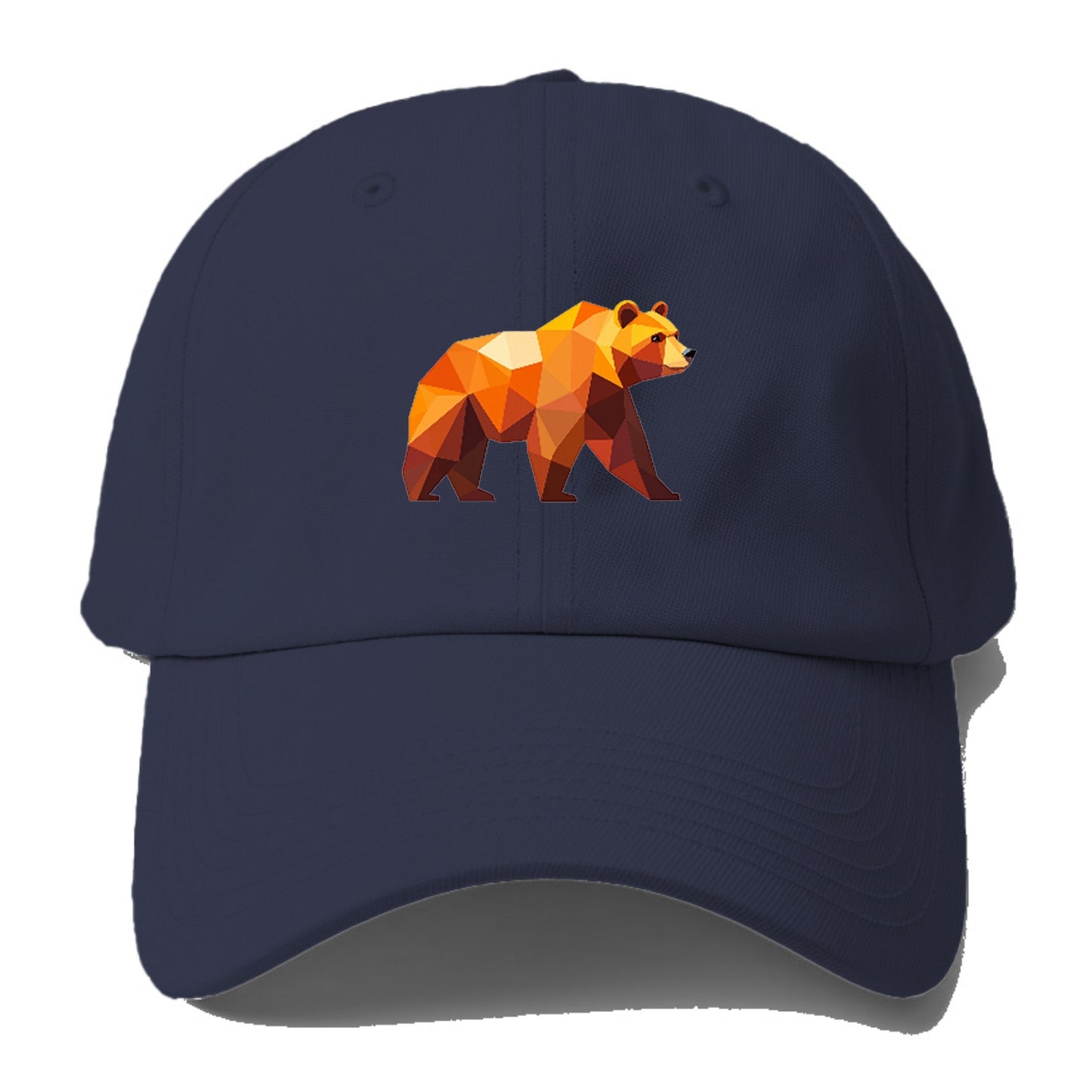 Geometric Bear on the Move Hat