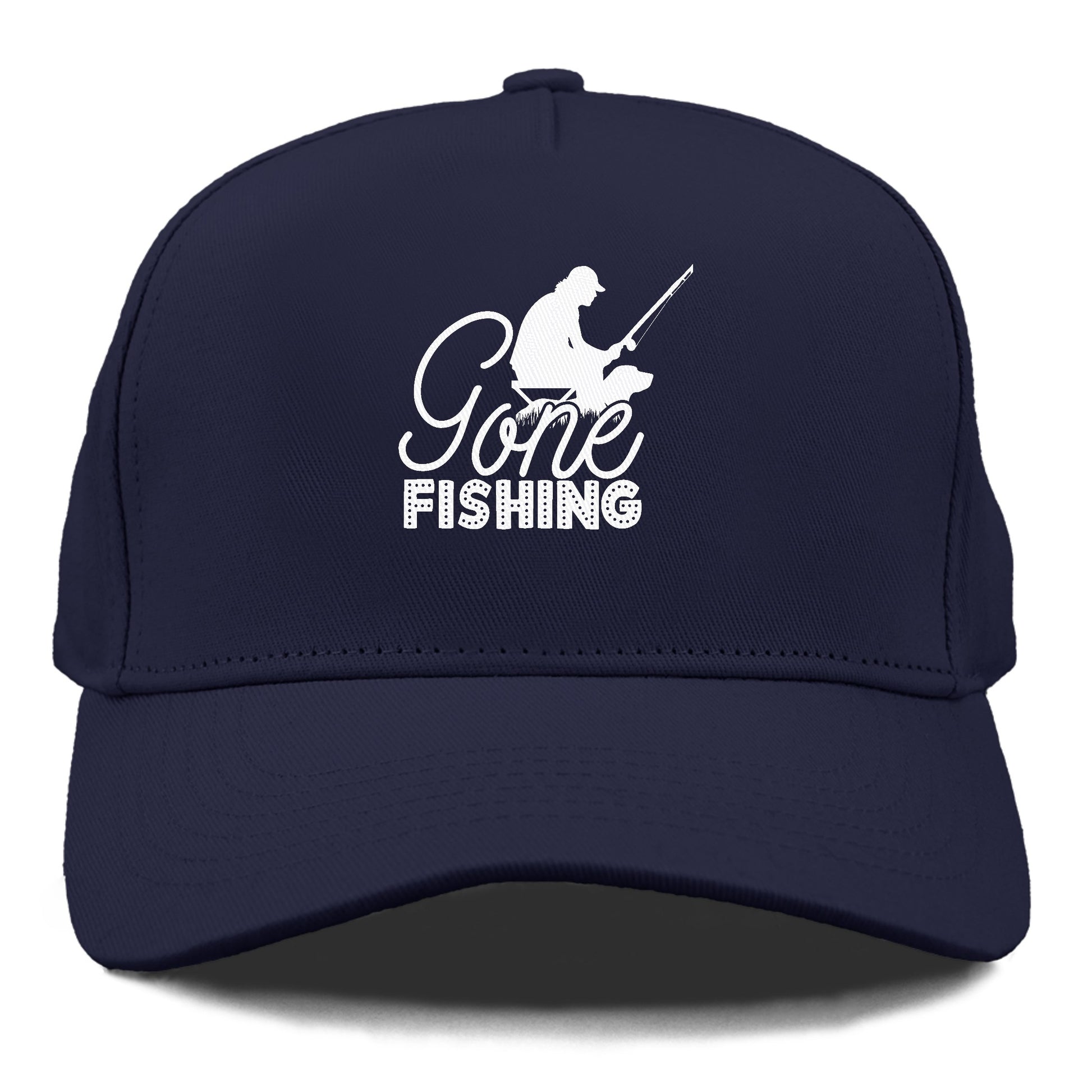 gone fishing' Baseball Cap