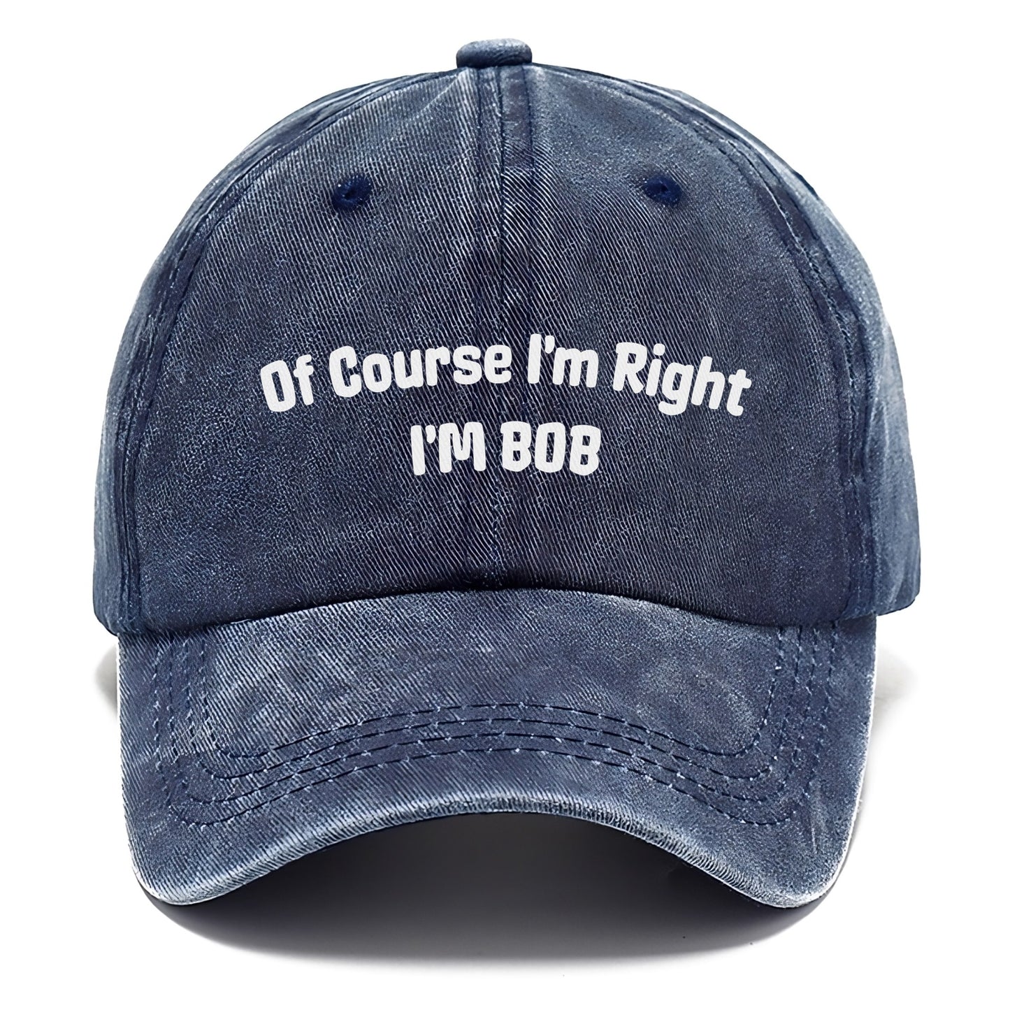 of course i'm right i'm bob Hat