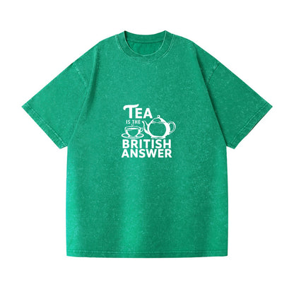 tea is the british answer Hat