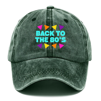 Retro 80s Back To The 80s Hat