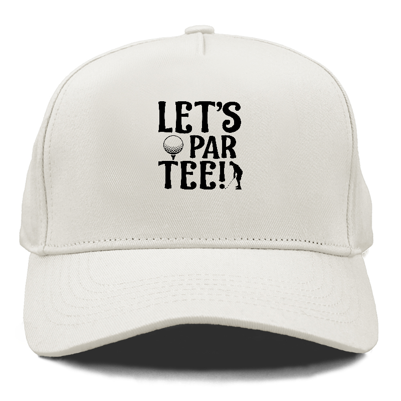 Let's par tee Hat