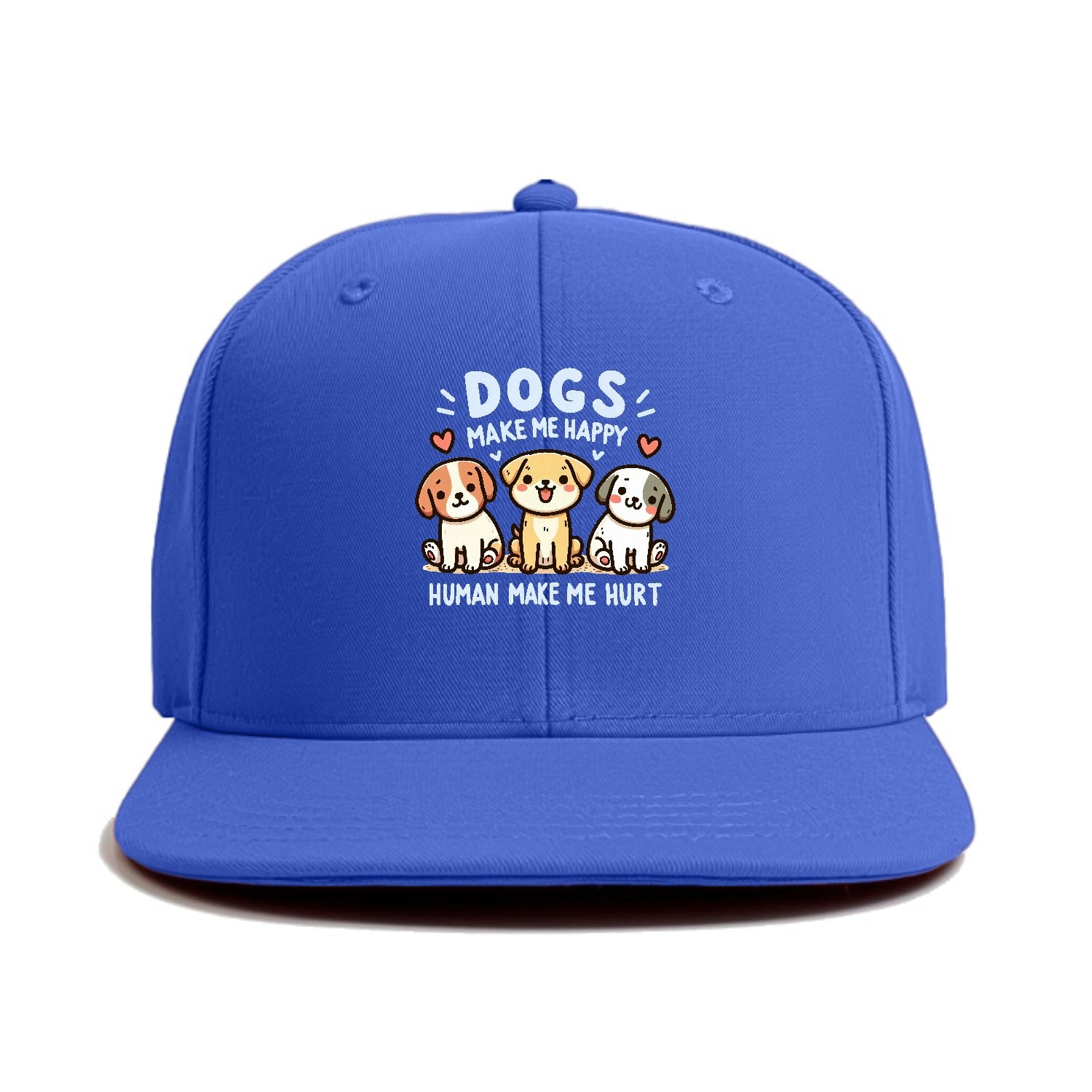 Dogs Make Me Happy Hat