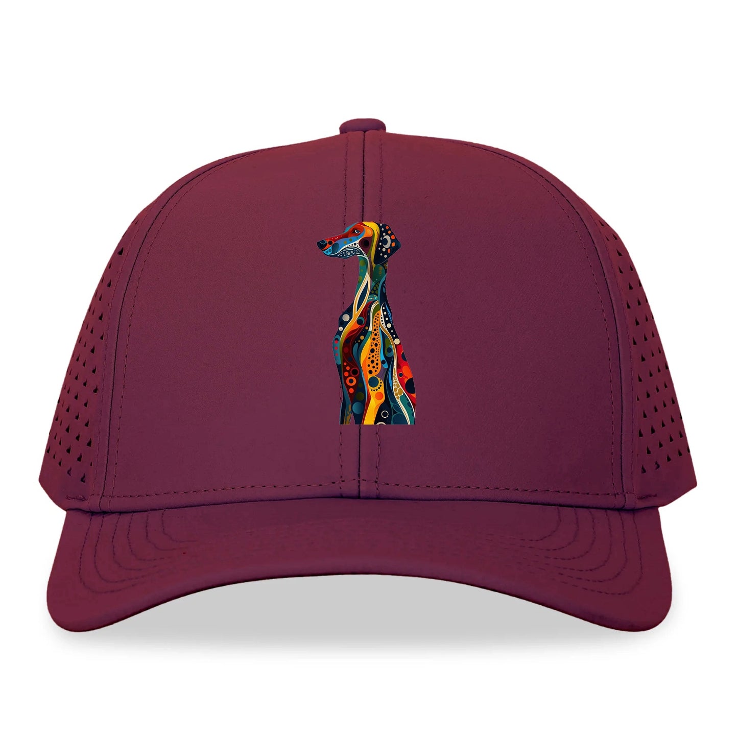 Vibrant Canine Elegance Hat