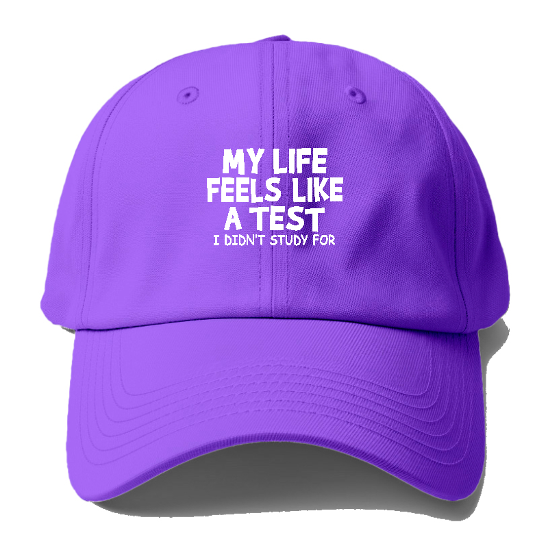 my life feels like a test Hat