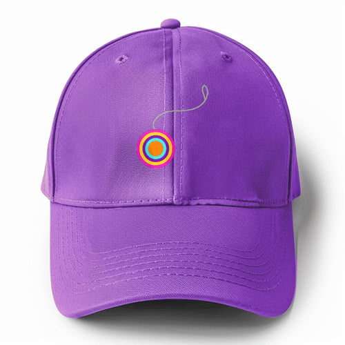 Retro 80s Yo Yo Solid Color Baseball Cap