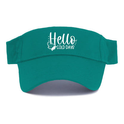 hello cold days Hat