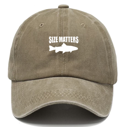 size matters fishing Hat