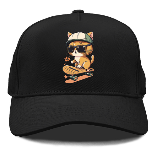 Skating Cat Cap