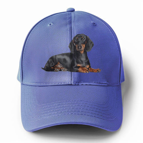 Dachshund Solid Color Baseball Cap