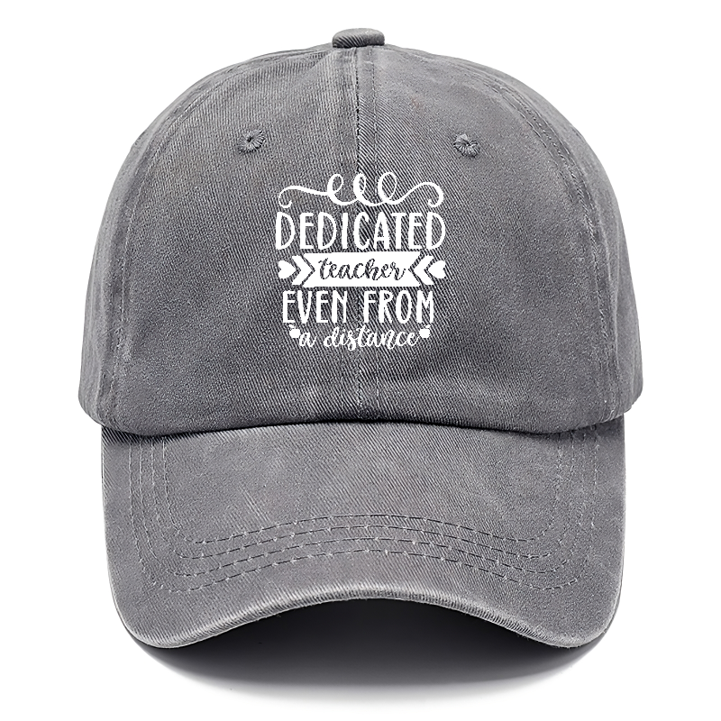 Dedicated teacher even from a distance Hat