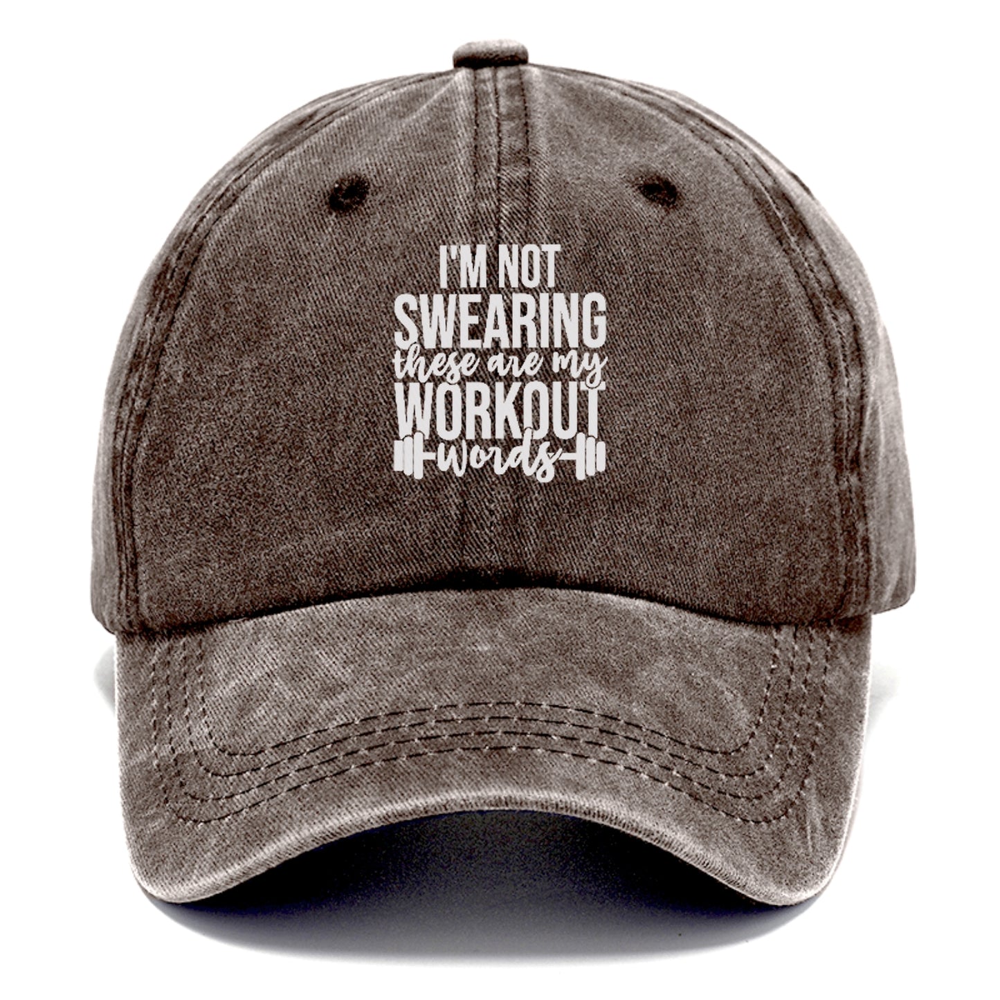 I'm Not Swearing These Are My Workout Words Hat