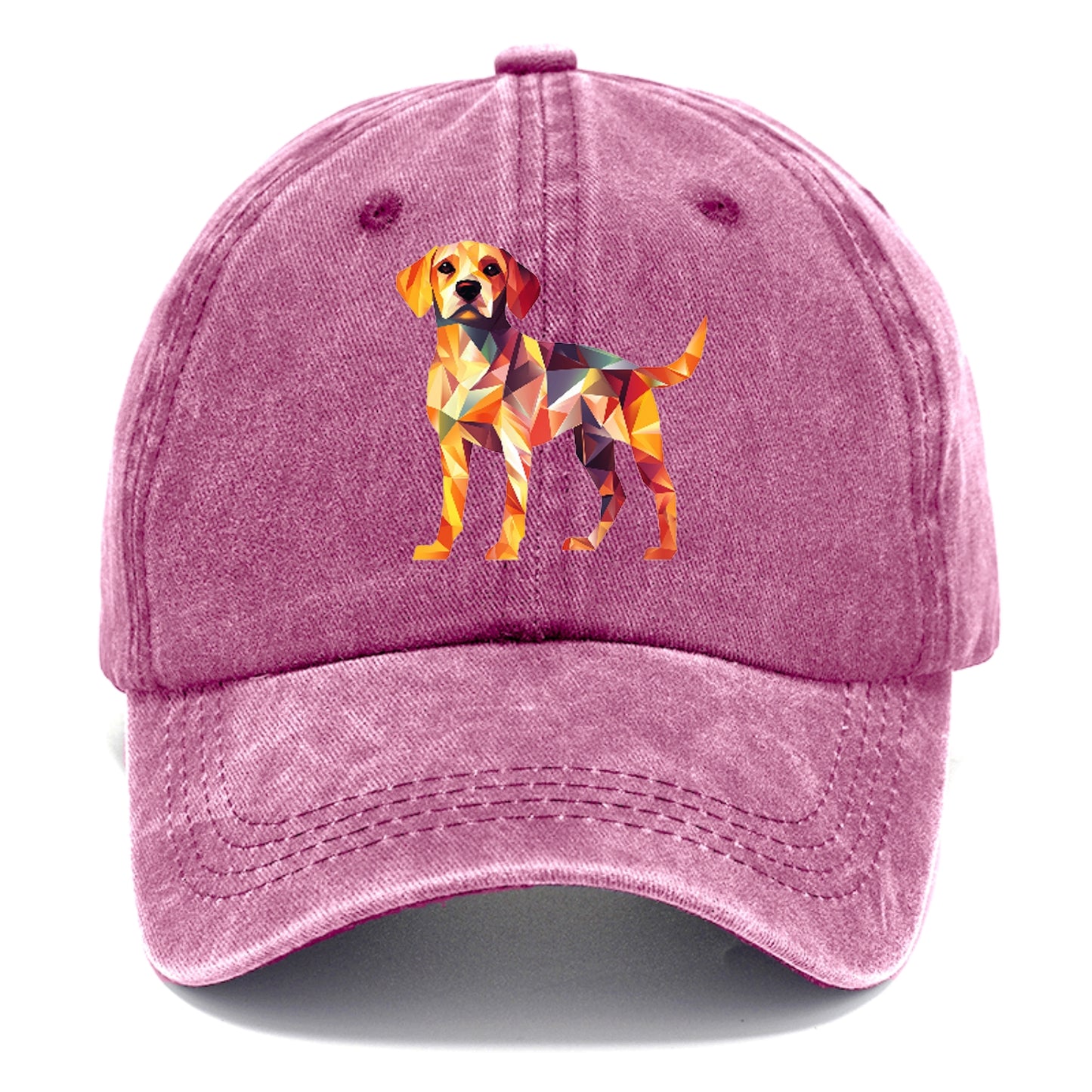 Geometric Dog Standing Hat