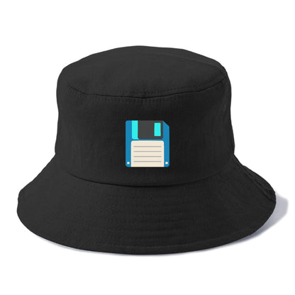 Retro 80s Floppy Disk Blue Hat