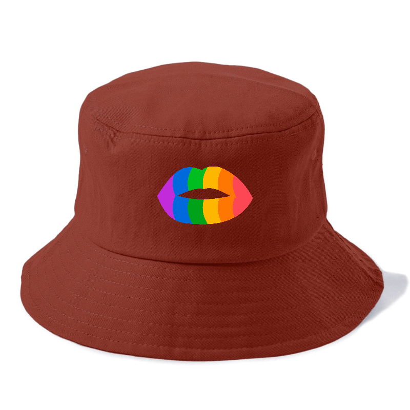 rainbow kiss Hat