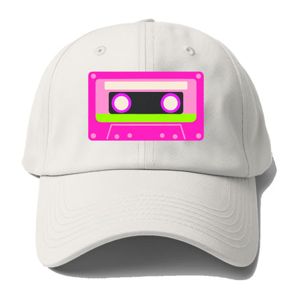 Retro 80s Cassette Pink Hat