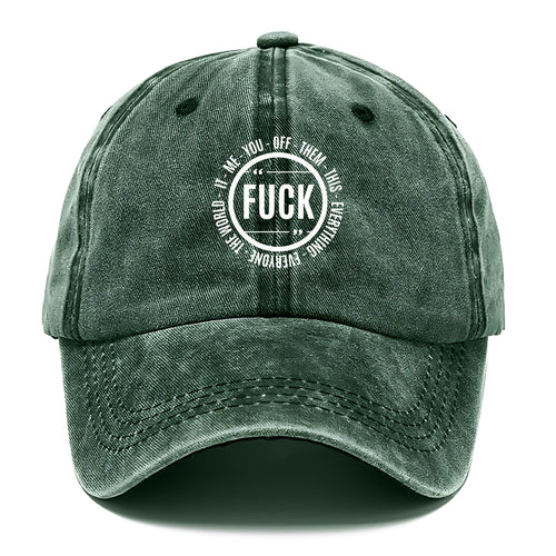 Fuck The World Classic Cap