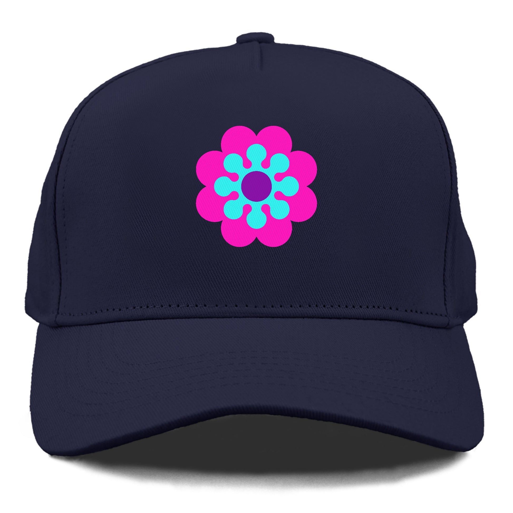 Retro 80s Flower Pink Hat