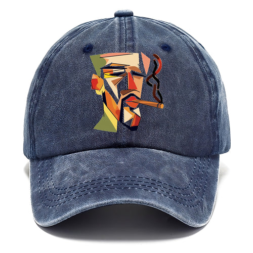 Cigar Cool Abstract Expression Classic Cap