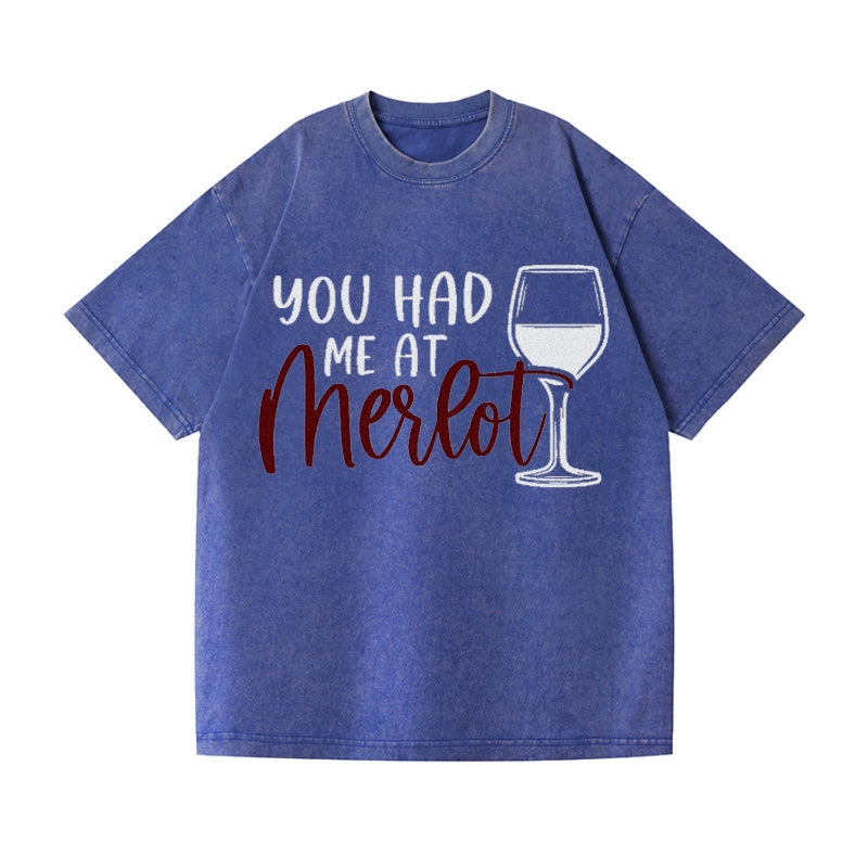 you had me at merlot Hat