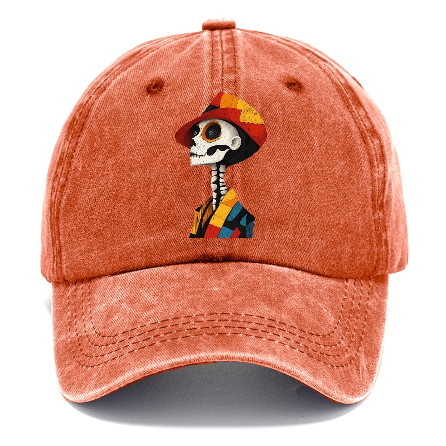 Vibrant Skeleton Hat