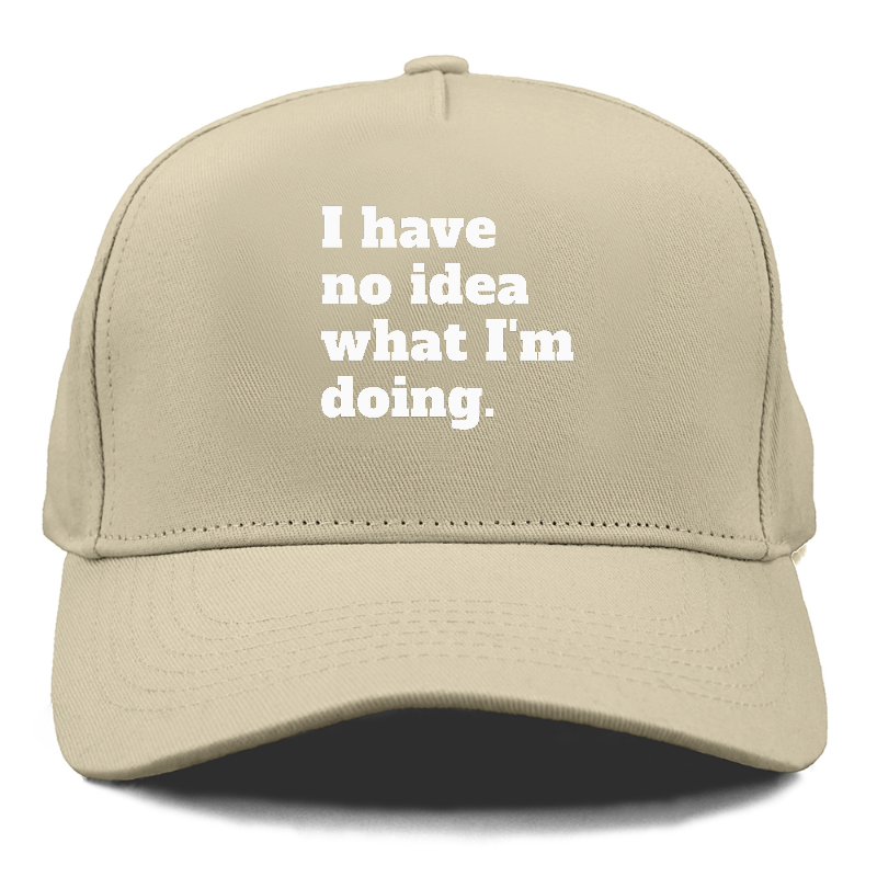 i have no idea what i'm doing Hat