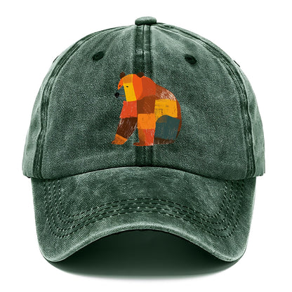 Patchwork Bear Hat