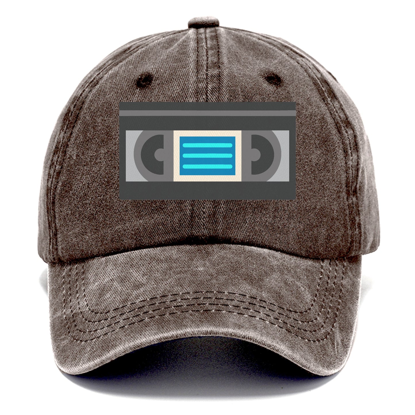 Retro 80s VHS Tape Blue Hat