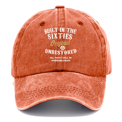 build in the sixties original unrestored all parts still in working order Hat