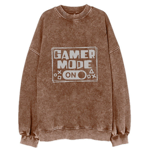 Gamer Mode On Vintage Sweatshirt