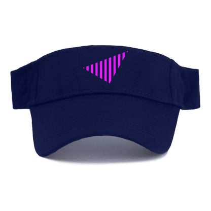 Retro 80s Triangle Purple Hat